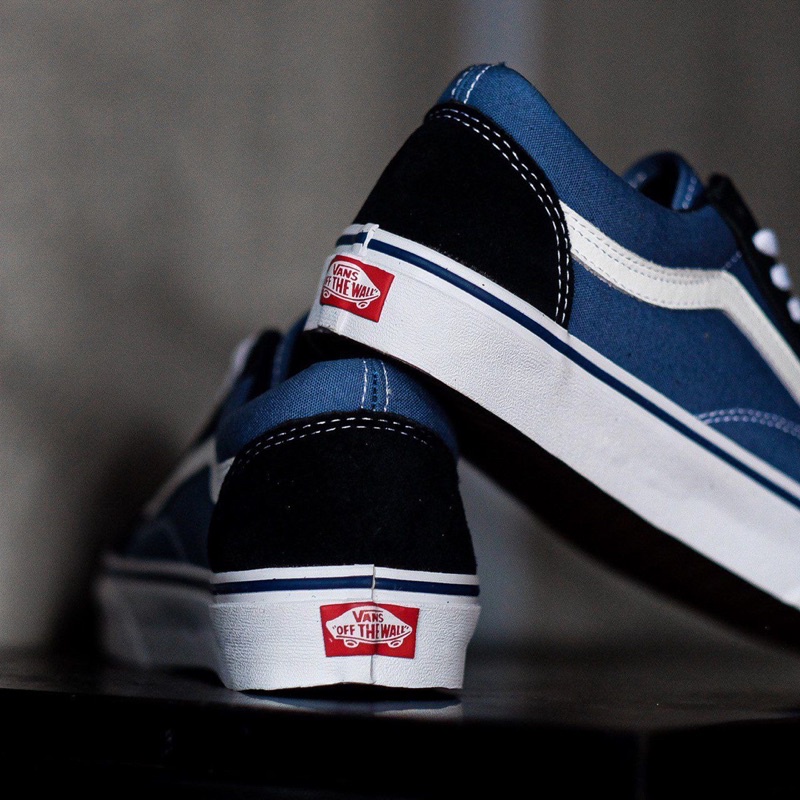 VANS OLDSKOOL CLASSIC NAVY ORIGINAL 100%