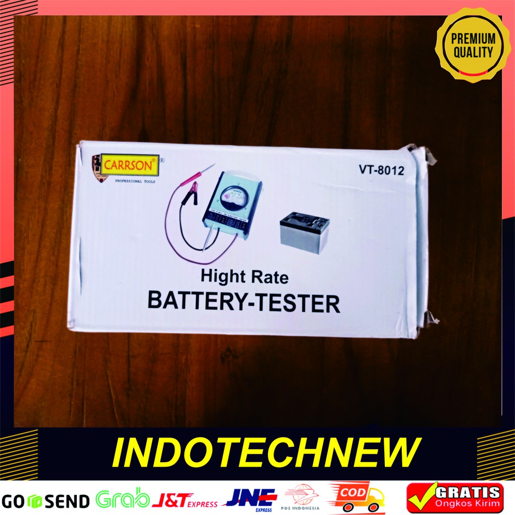 Battery tester/Alat tes Aki/Tester Aki/Fukushima VT-8012