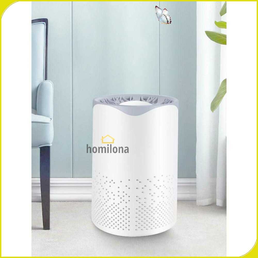 Pembersih Udara UV Air Purifier Cleaner 360 Degree - NOBICO BC-AP-01 - White