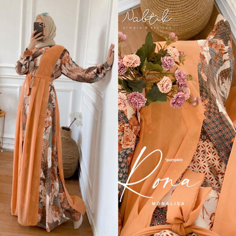 RONA DRESS @155.000 ORI BY NABTIK