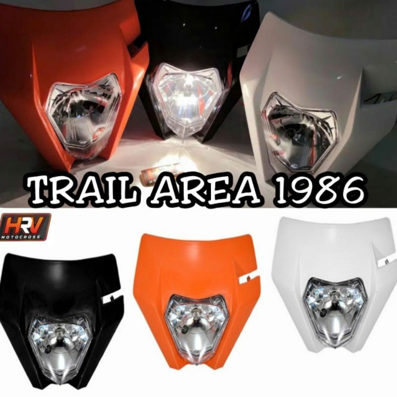 Reflektor KTM 250 2017 Headlamp head lamp kedok batok lampu depan KTM 250 2017