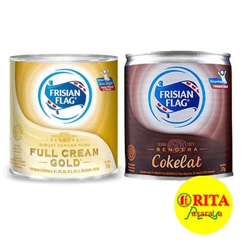 

Frisian Flag Susu Kental Manis Coklat / Gold Kaleng 370 Gr