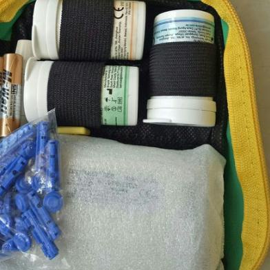 ☚ Alat Cek Kolesterol Easy Touch GCU 3 in 1 Bisa Tes Gula Darah dan Asam Urat Juga Original Free Tas