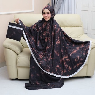 gmj1 mukena bali rayon tiedye renda shafiyah