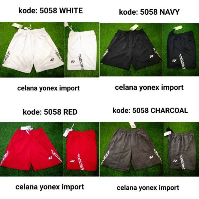 Asli  Celana badminton Yonex 5058 celana yonex grade ori import murah  Limited