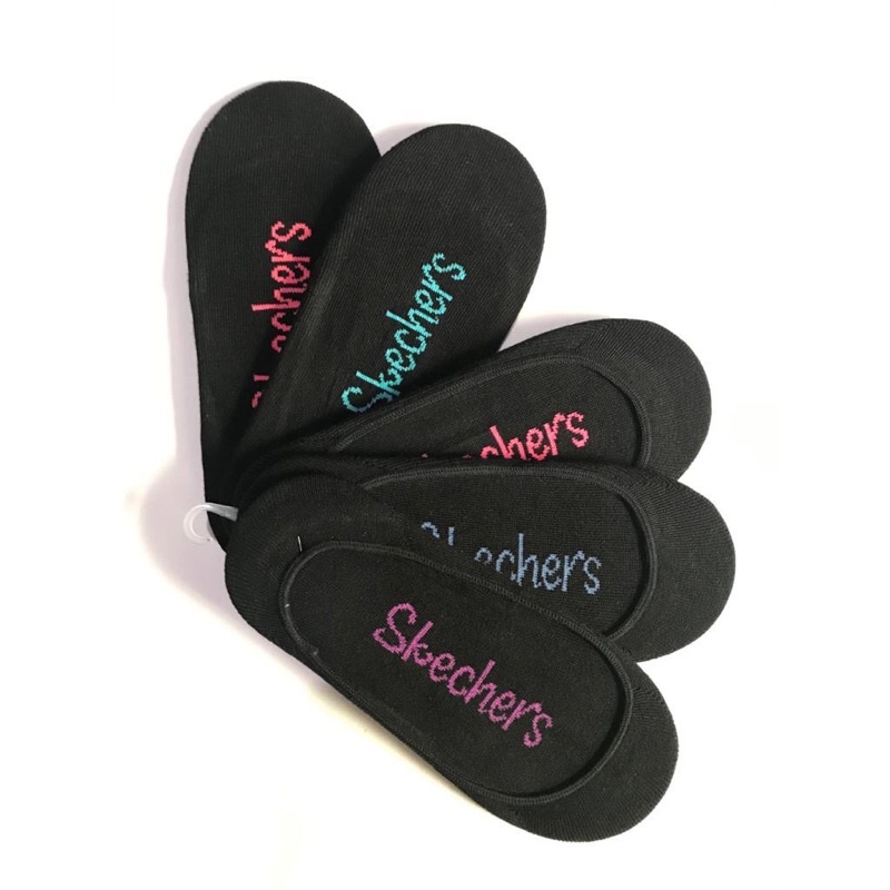 KAOS KAKI WOMEN SKECHERS SUPERLOW COTTON LINER ISI 5 PCS
