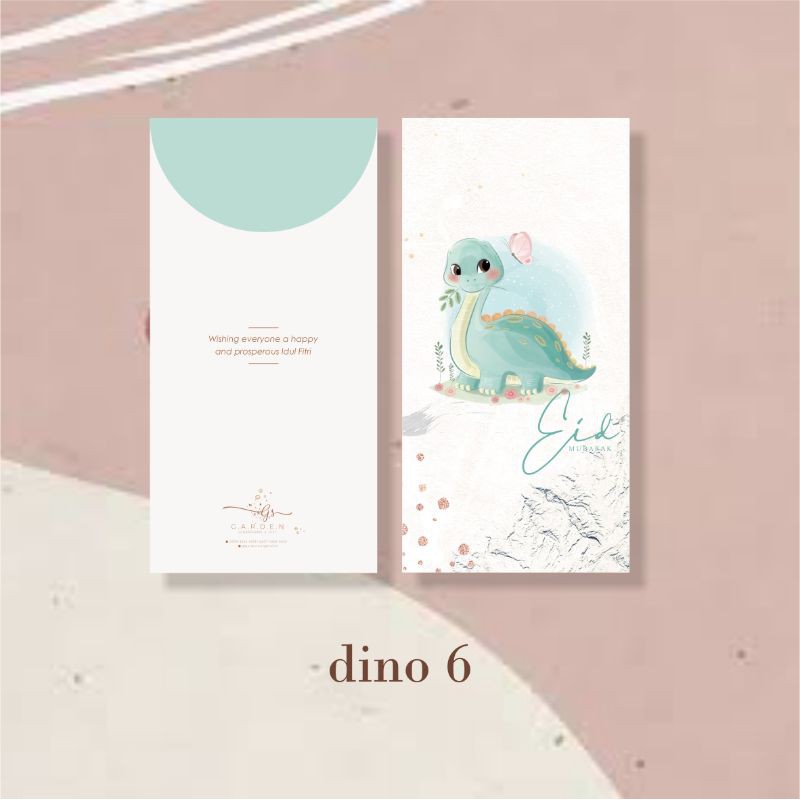 

[DINO SERIES] AMPLOP LEBARAN/ Amplop Idul Fitri / Eid Envelope / Raya Envelopa