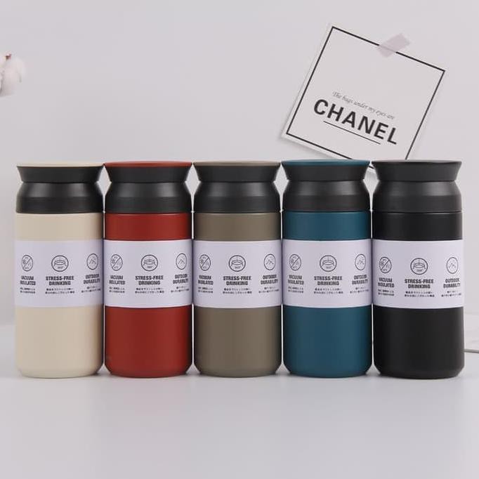 Termos Travel Tumbler Stainless Steel 500Ml / Botol H-552