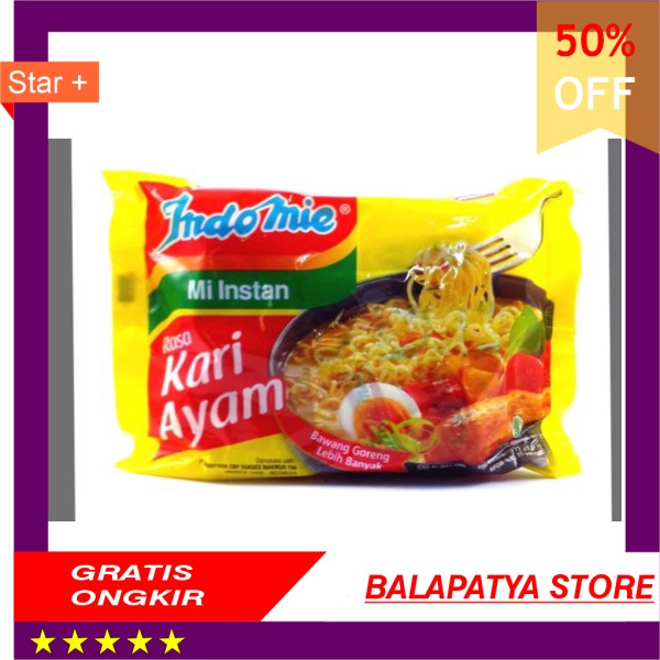 

TERLARIS !!! INDOFOOD INDOMIE KARI AYAM