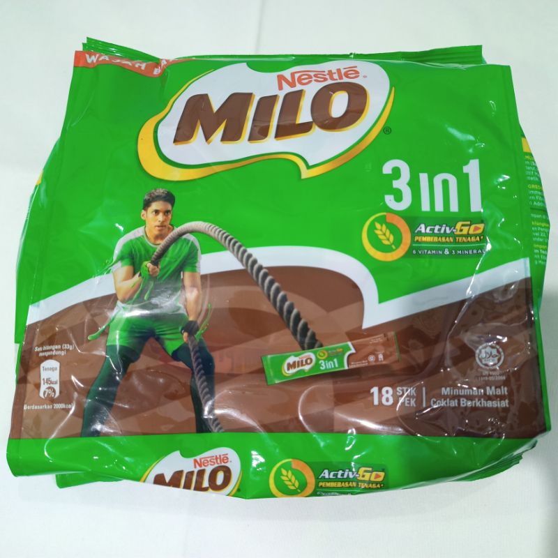 Jual Milo Sachet Malaysia Shopee Indonesia 9009