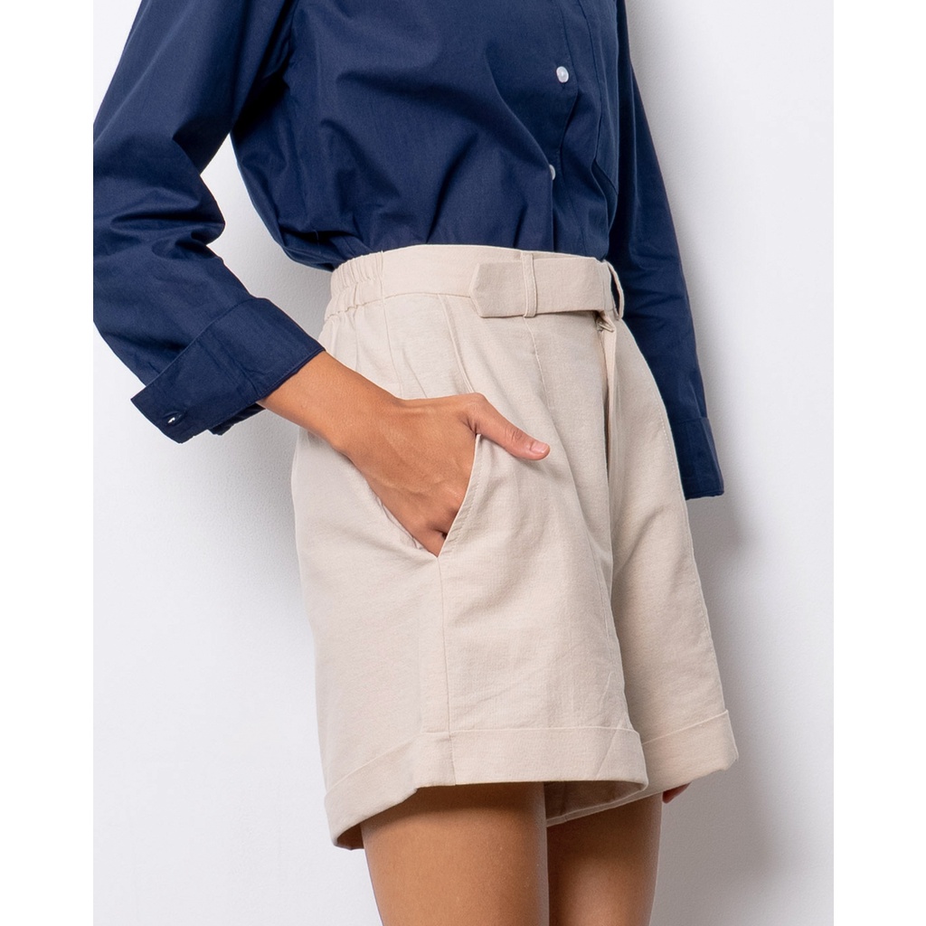 PLAIN - Lindsey Linen Short Pants