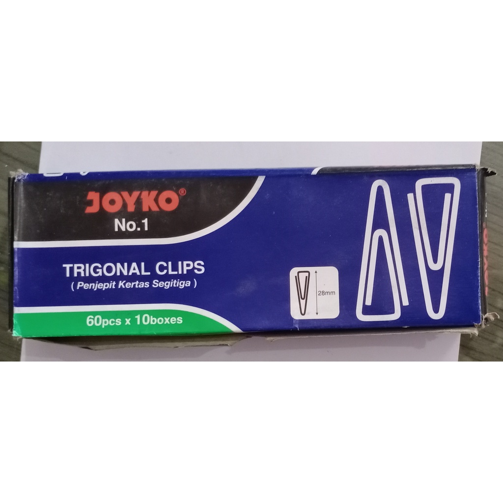 

(Per Kotak) Trigonal Clips No 1 Joyko