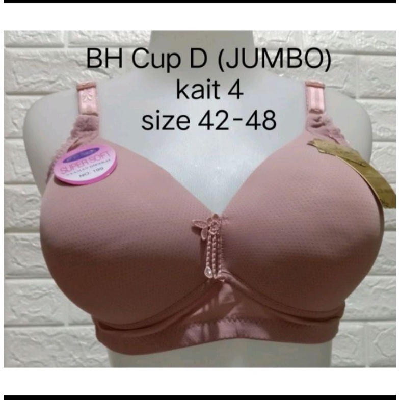 BH FEMA JUMBO 42,44,46,48,50// BH WANITA FULL CUP BESAR//BRA WANITA TERLARIS