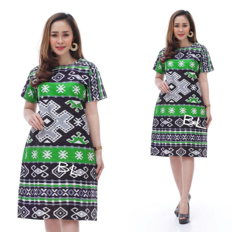 DRESS ETNIK TERBARU-Maura Couple - Sania Ruffle Batik tenun Couple Ori Ndoro Jowi DNT Garansi Termurah Shopee BAJU IMLEK-MOTIF H WANITA