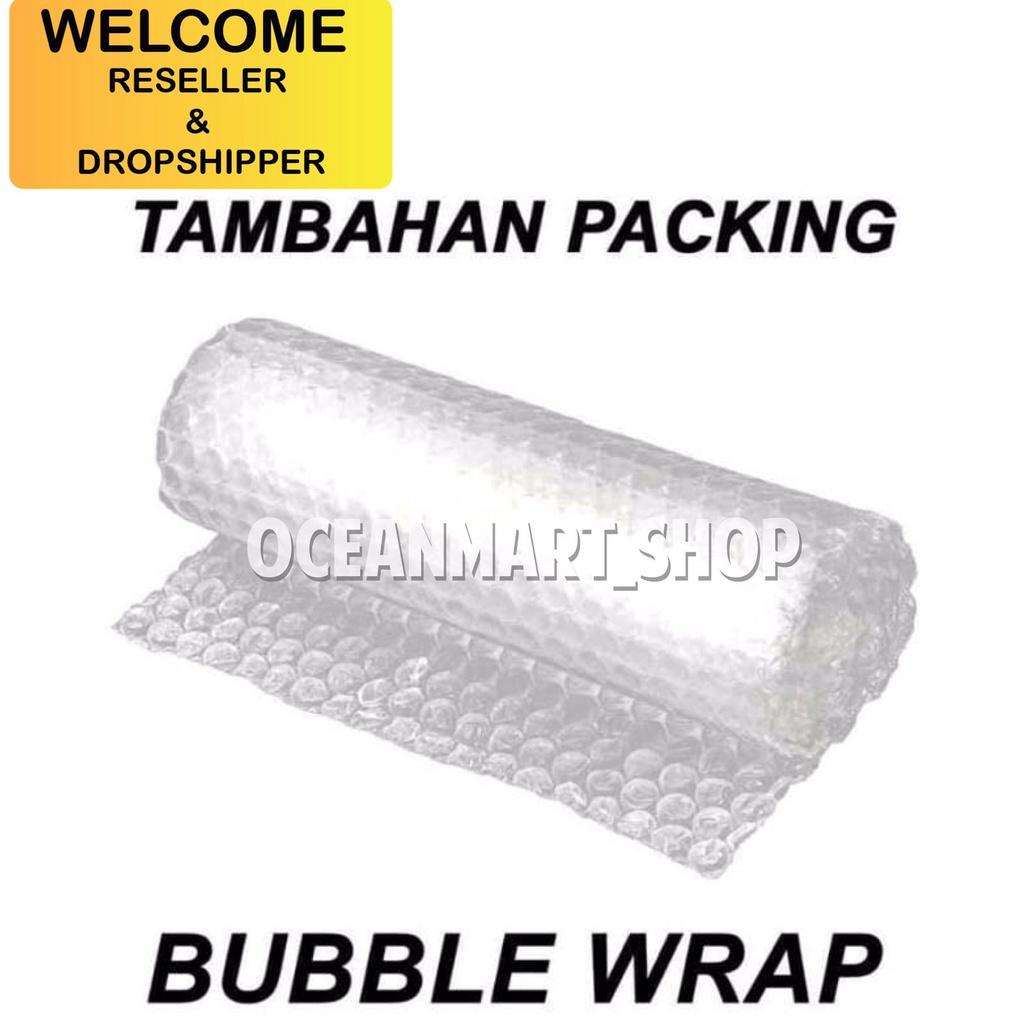 Bubble Wrap Plastik Pembungkus Paket Barang Aman Safety