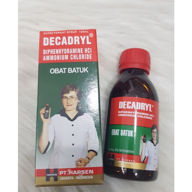 DECADRYL SIRUP 60ML DAN 120ML