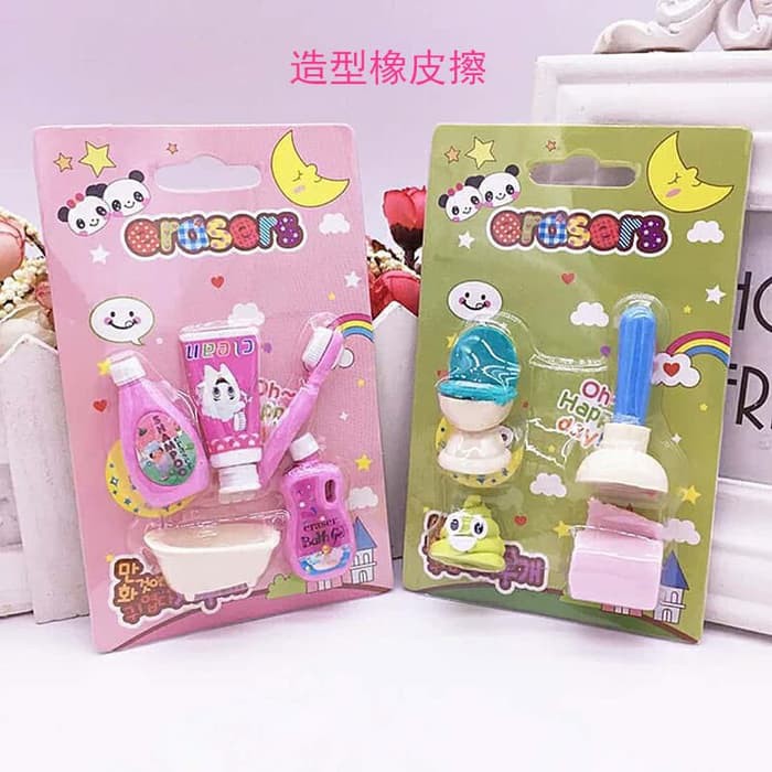 

Penghapus Unik / Eraser Motif Lucu & Unik