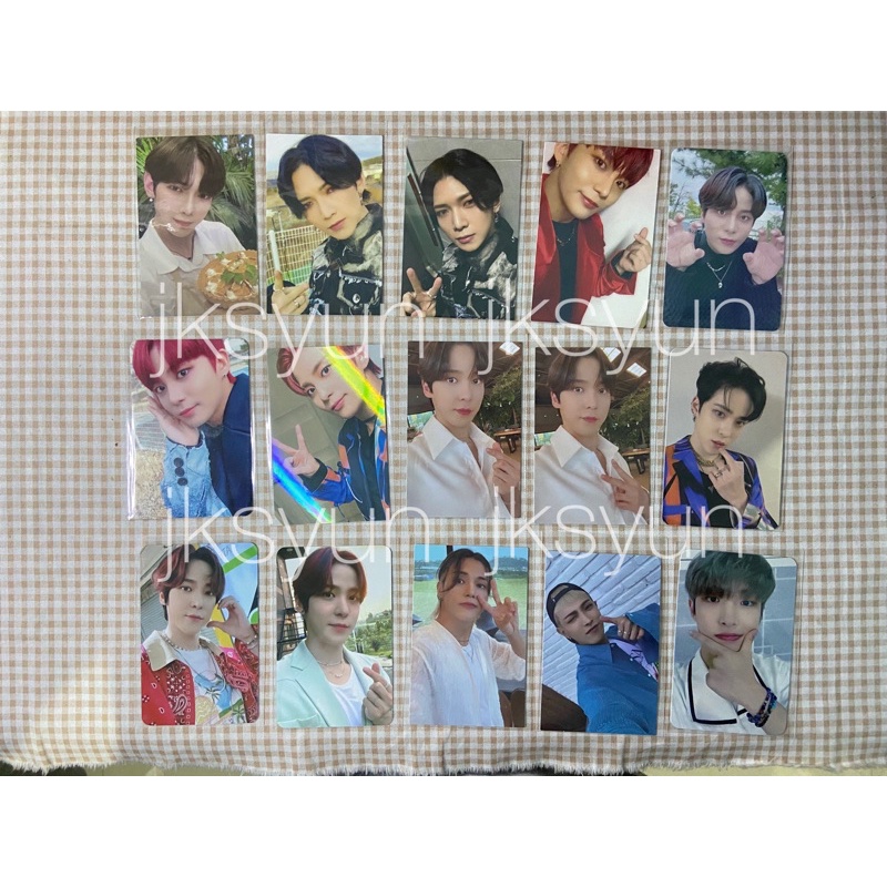ATEEZ PC photocard fever pt2 fever pt3 makestar childhood mmt