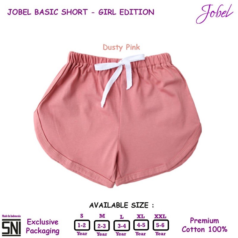 Jobel Basic Short Girl - Kazel Celana anak Murah