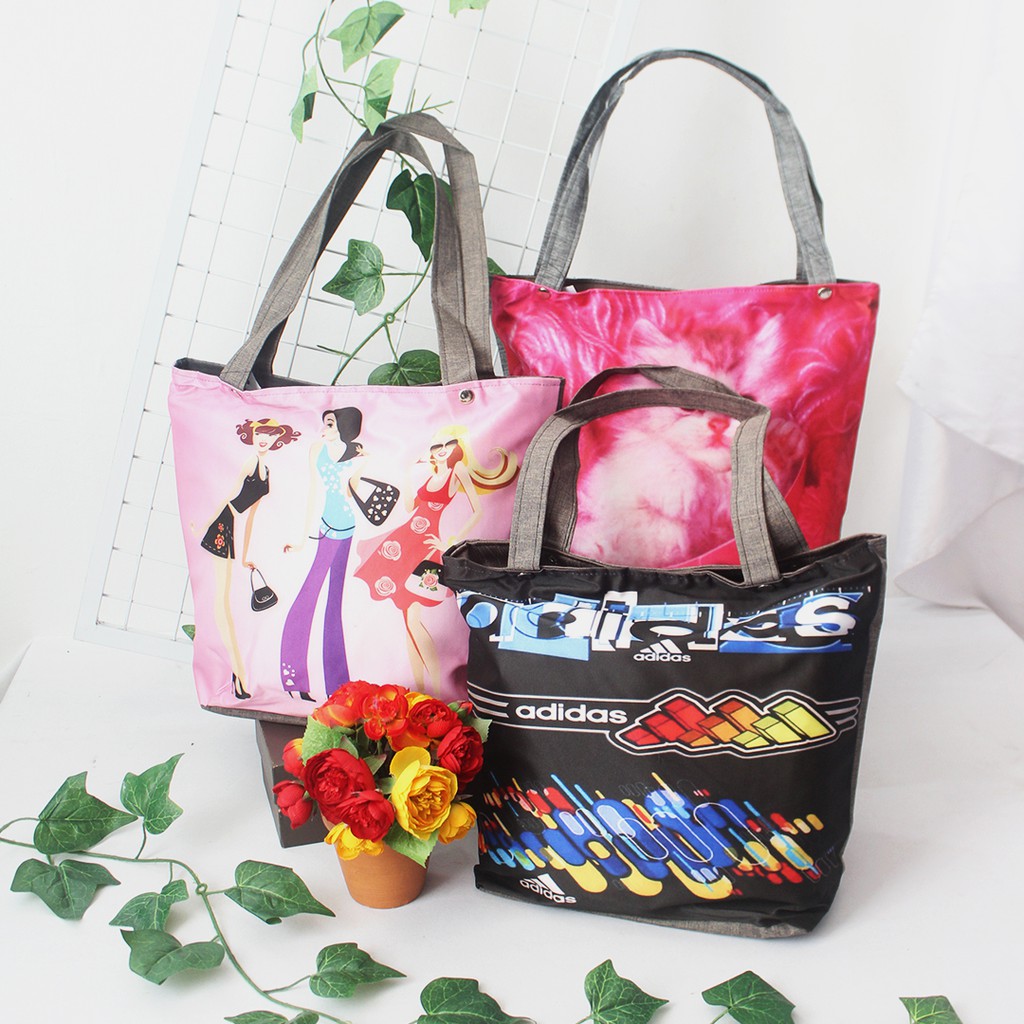 Tote Bag Lebar Tas Tote Perempuan Tote Bag Murah Tote Bag Bahan Kanvas Keren Tote Bag Bergambar