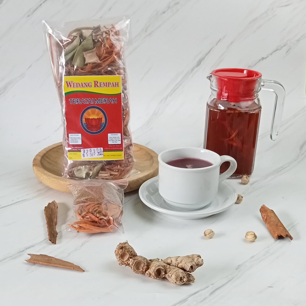 

Wedang Rempah Teratai Merah Isi 5 Bungkus