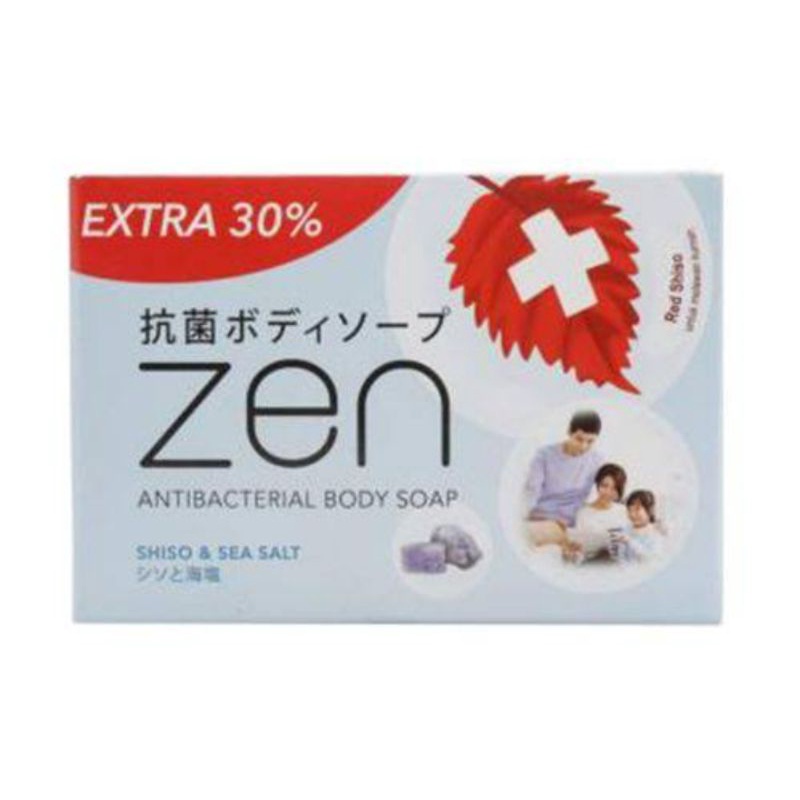 SABUN ZEN BATANG PINK(SHISO&SEA SALT) KEMASAN 80gr BEST PRODUCT TERMURAH&TERLARIS