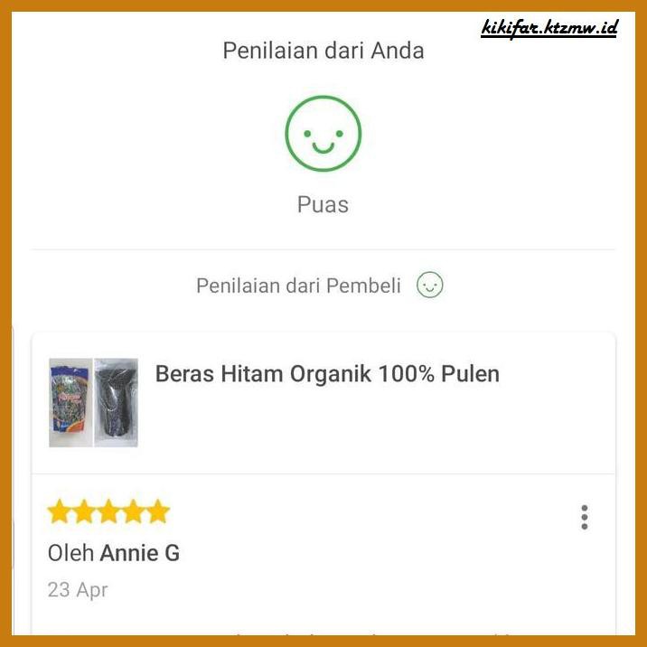 

ANEKA-BERAS- BERAS HITAM ORGANIK 100% PULEN -BERAS-SEHAT.