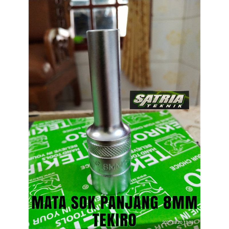 MATA KUNCI SOK PANJANG 8MM tekiro