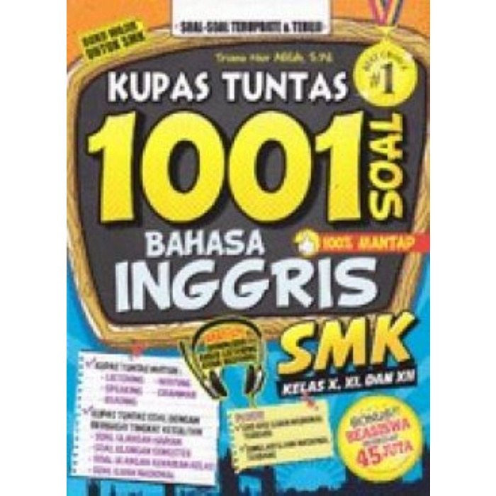 Buku Kupas Tuntas 1001 Soal Bahasa Inggris SMK Kelas X, XI, XII