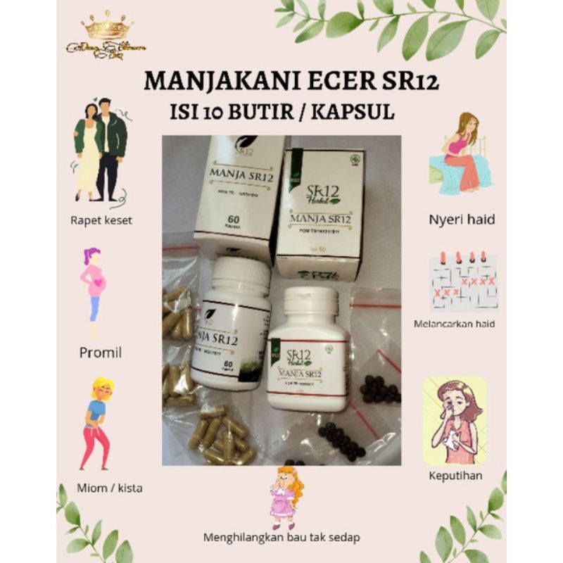 MANJA ECER / MANJA SR12 / MANJA BUTIR / MANJA KAPSUL