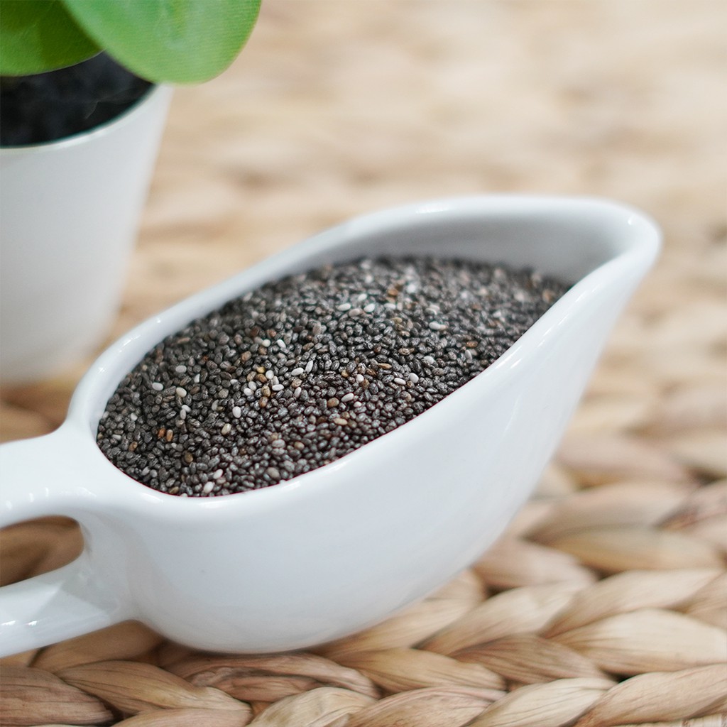 

Chia Seed 500 Gram Black Organic Premium Biji Chiaseeds