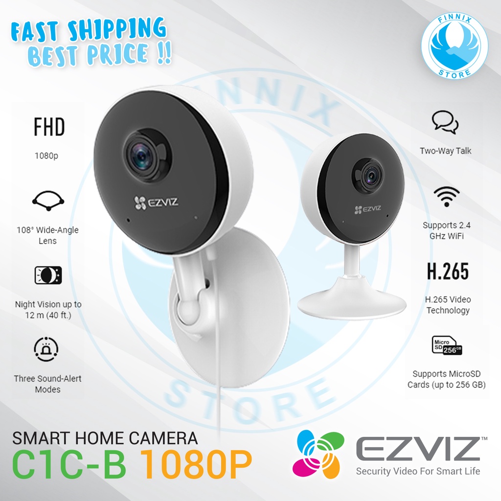 EZVIZ C1C-B 1080P Smart Home IP Camera CCTV - GARANSI RESMI