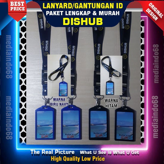 

Cantik Dishub Lanyard Id Card/Gantungan Id Card Dinas Perhubungan(Pkt Hemat) Gilaa!!!