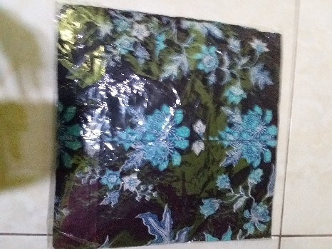 Batik Couple Keluarga Seragaman Sarimbit Batik Keluarga Motif Cibulan Biru