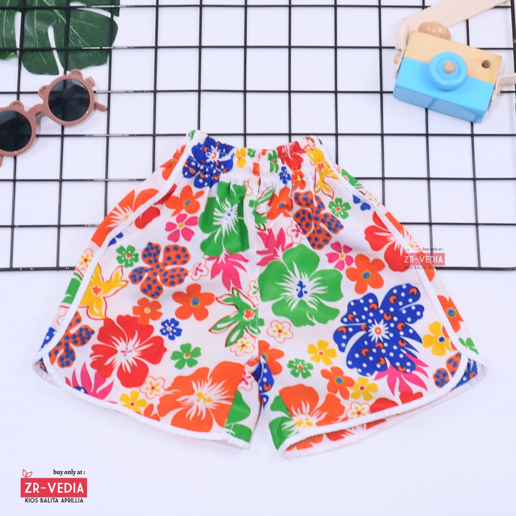 Summer Pants Kids uk 1-3 tahun / Celana Pendek Anak Laki Perempuan Harian Bawahan Hawaii Pants