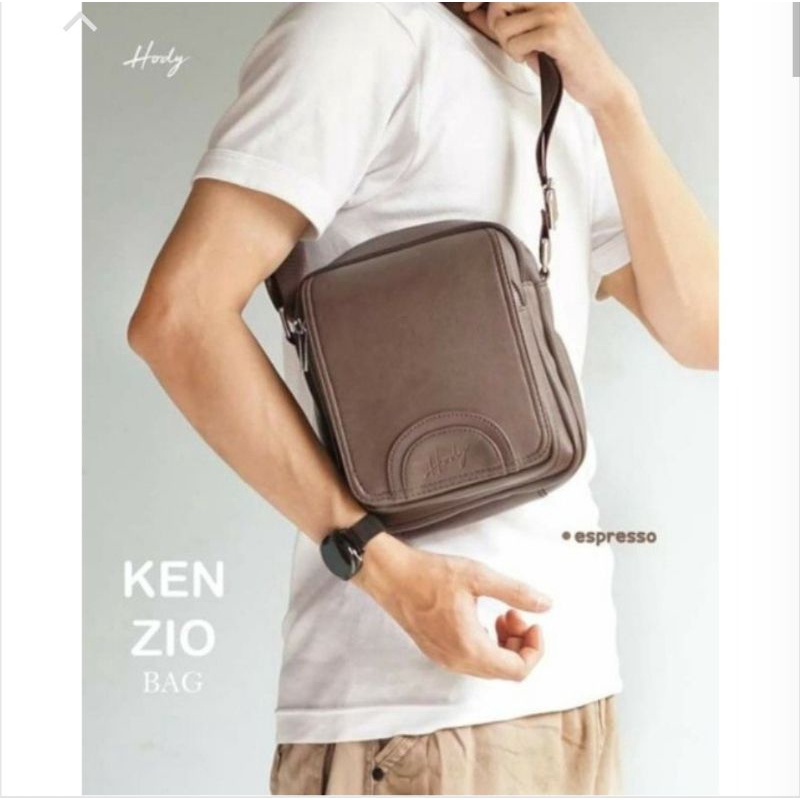 HODY Kenzio Bag Tas Slempang Pria Cowok Original Produk Premium Berkualitas