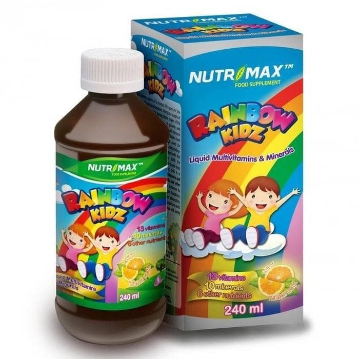 Nutrimax Rainbow Kids Liquid MultiVitamin dan mineral