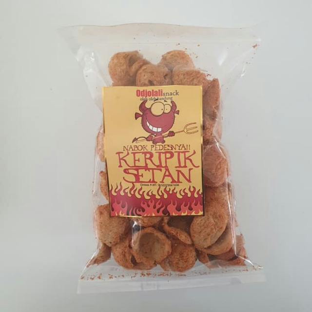 

Keripik tahu bulat pedas / snack khas odjolali