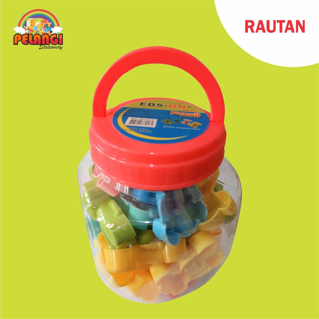 

Rautan pensil EDS-ON isi 24 pcs/toples