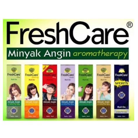 * NCC * Fresh Care Minyak Angin Aromatherapy FreshCare Aroma Therapy Roll On - Netto 10 ml