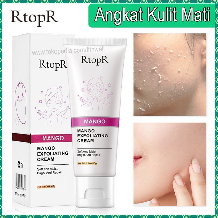 RtopR Mango Exfoliating Cream Scrub Wajah