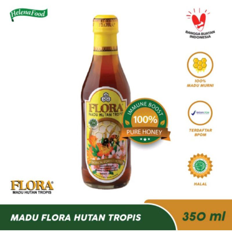 

PROMO | MADU FLORA hutan tropis 350 ml murni 100%
