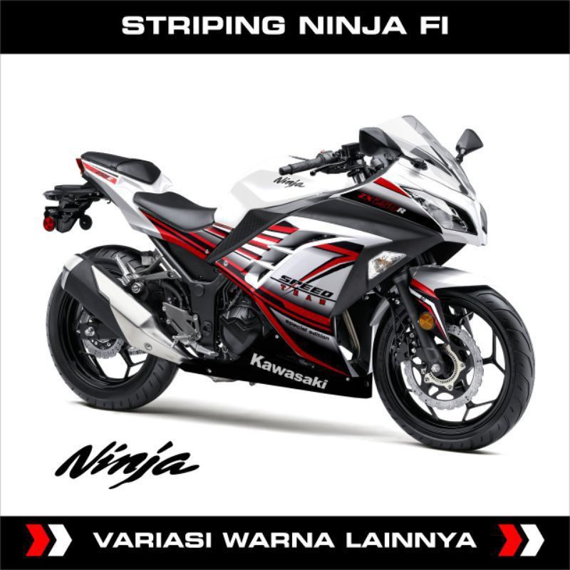 STRIPING VARIASI NINJA 250 FI/NINJA FI 250 GRAVIS
