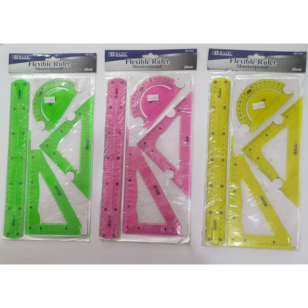 

BAZIC PENGGARIS FLEKSIBEL BAZIC 15 CM MURAH