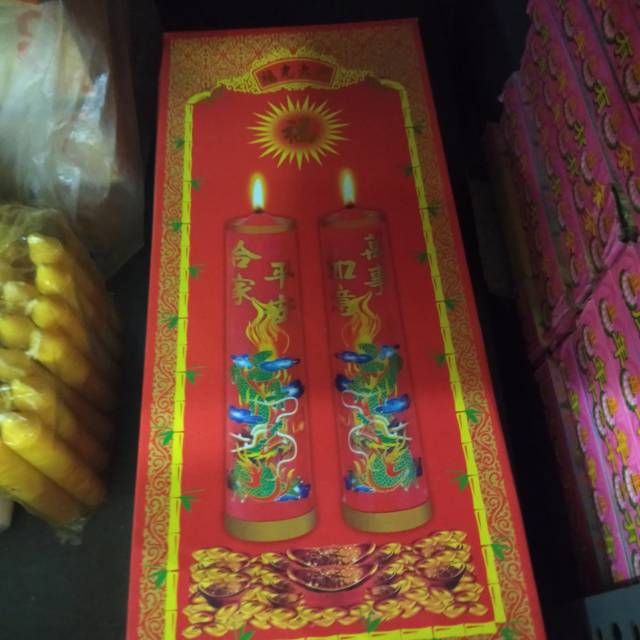 Lilin Merah 6 Kati