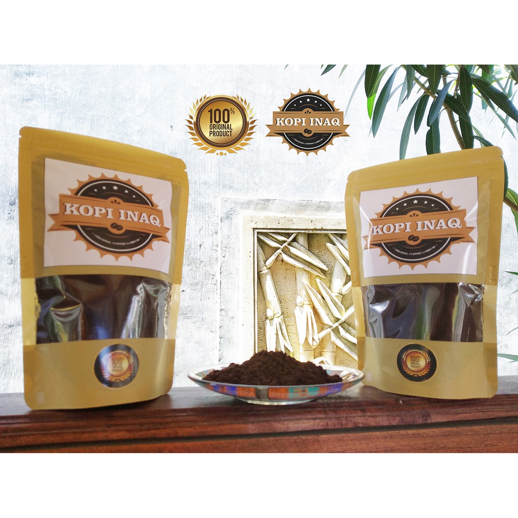 

Kopi Robusta Lombok Bubuk Kopi Hitam Merek Kopi Inaq