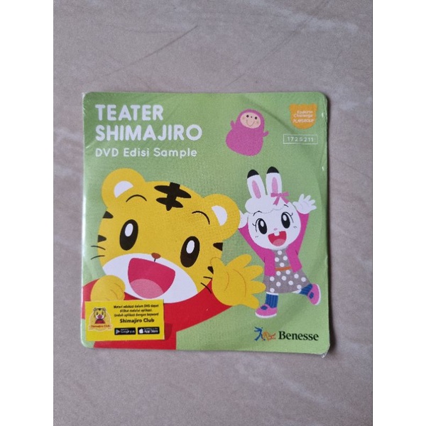teater shimajiro - CD DVD kodomo challenge playgroup - mainan edukasi