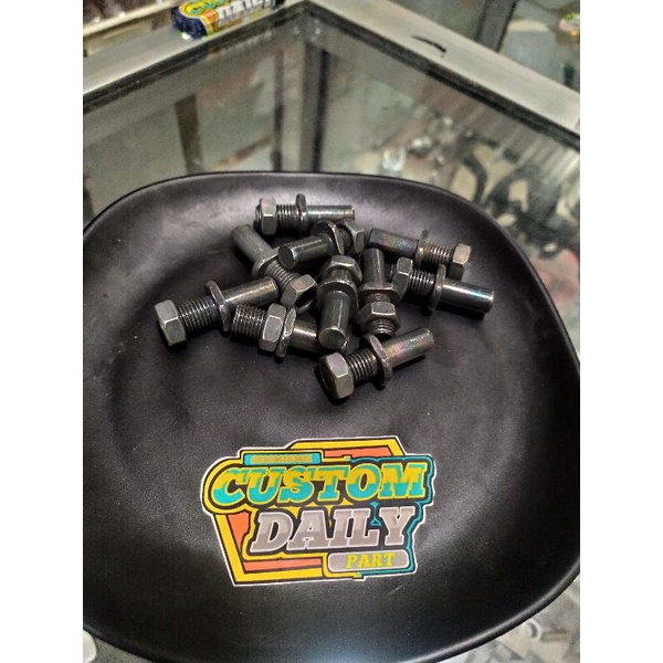 Baut gir baut nap gir belakang honda cb gl mp tiger