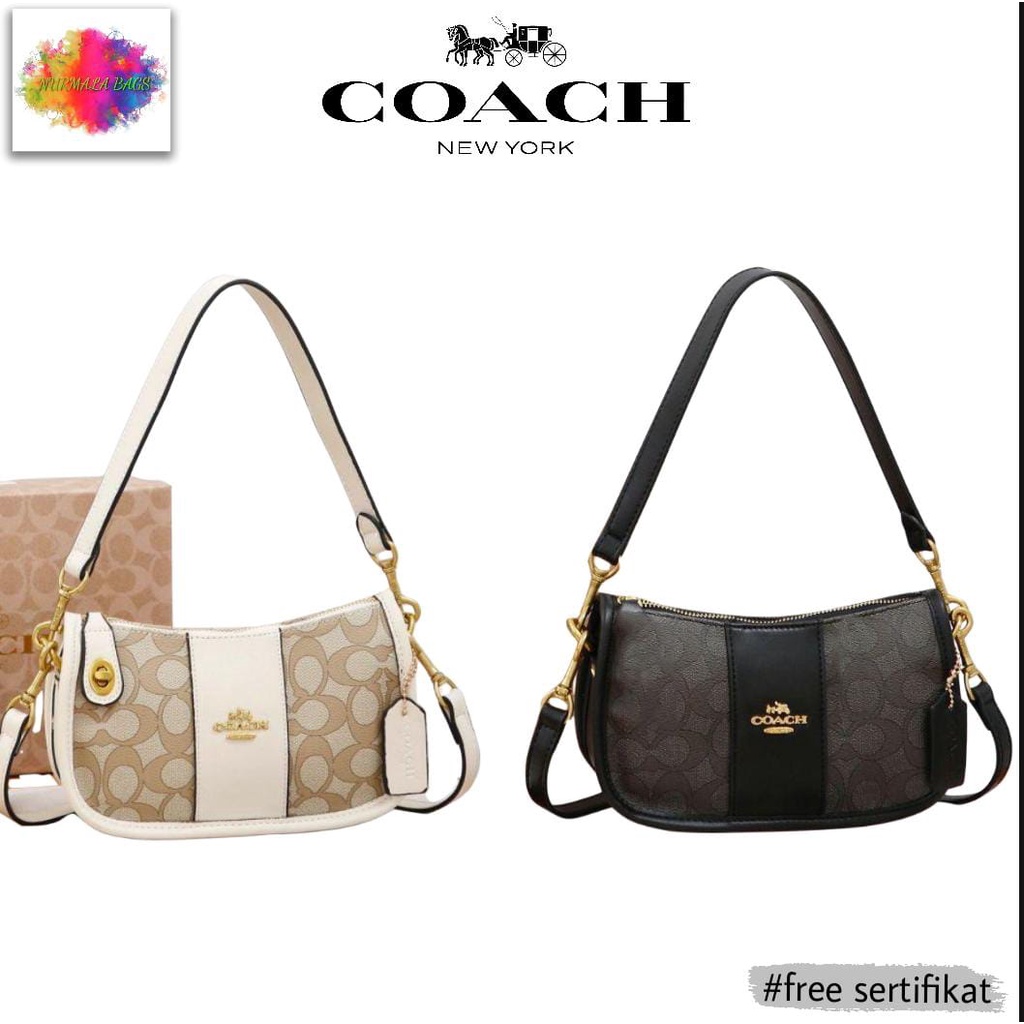 Jual C04CH Bags Top Handle Mini Swinger Top Handle Wanita FREE SERTIFIKAT Shopee Indonesia