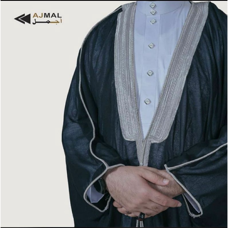 Jubah Luaran Jas Jubah Saudi Raja Salman